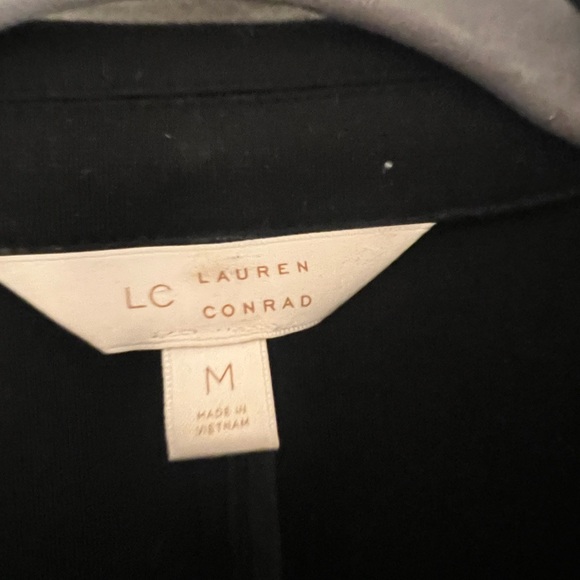LC Lauren Conrad Black Blazer Medium - Picture 4 of 5